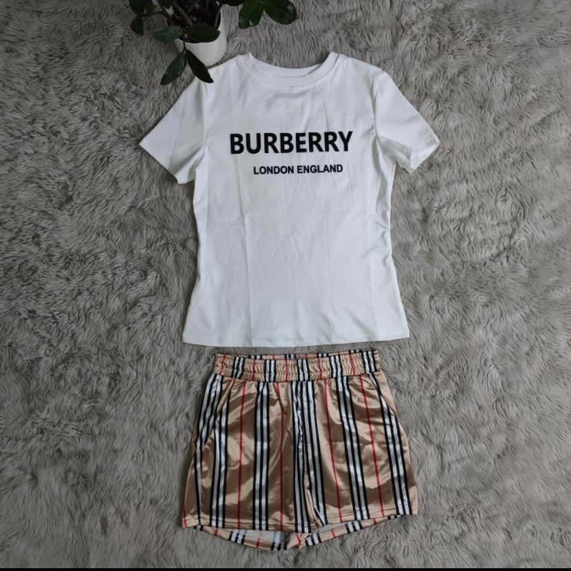 Burberry Shorts Set