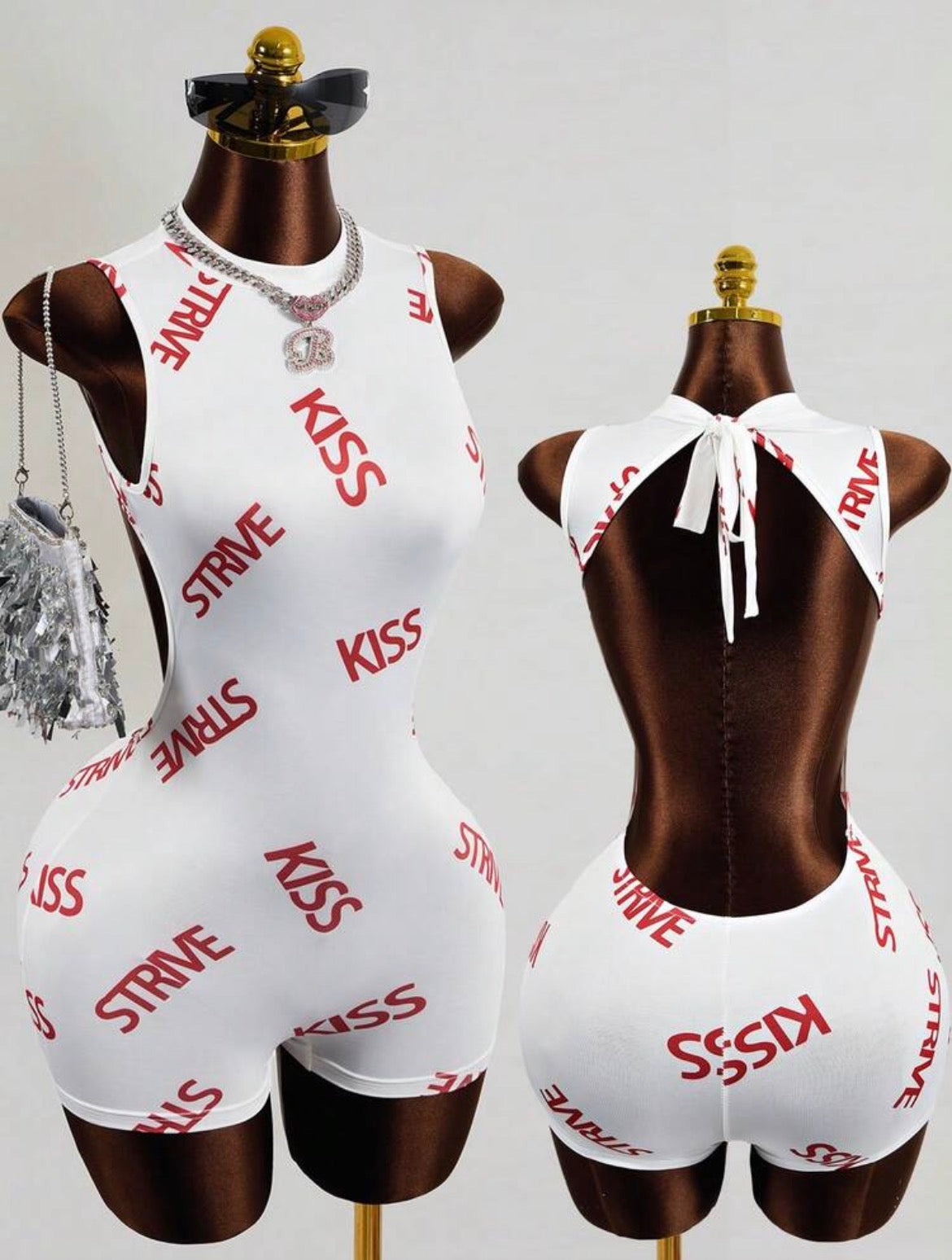 Kiss Me All Over Romper
